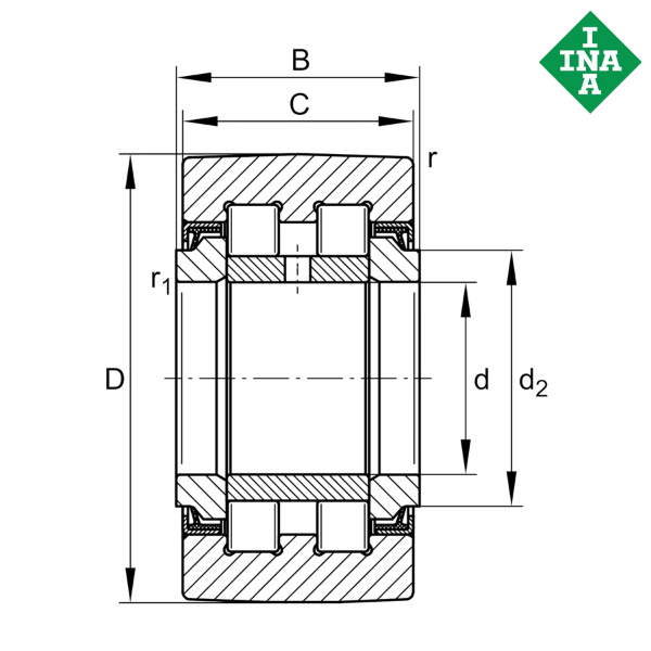 PWTR20-2RS-RR-XL INA