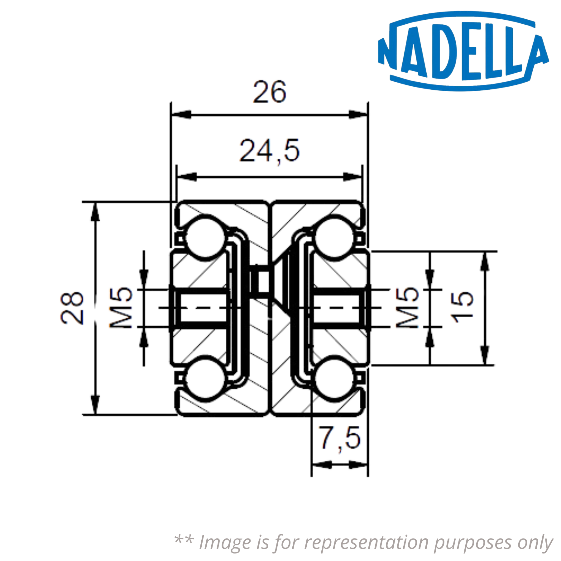 NTS28-26H-450-VRM NADELLA