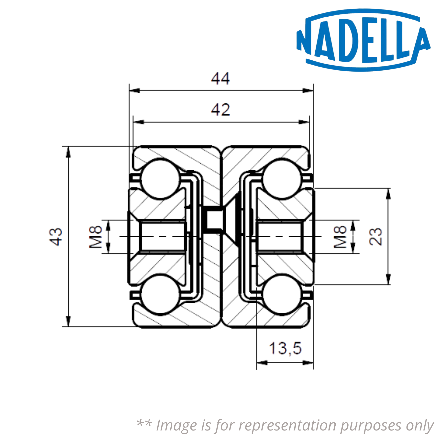 NTS43-44H-1010-VRM NADELLA