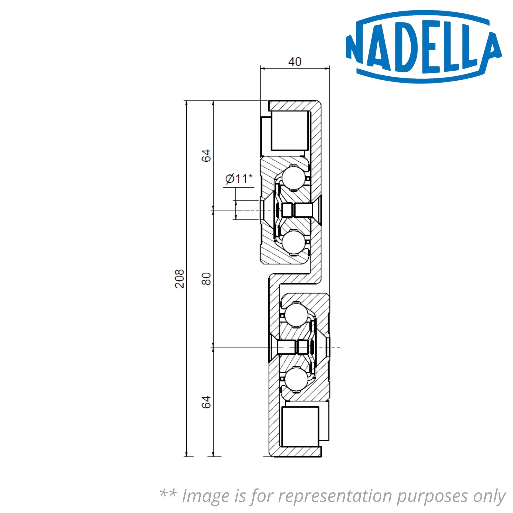 NTVZ208-40H-1090-S NADELLA