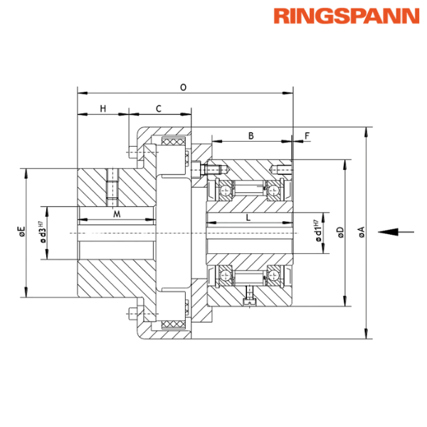 FBE 440 SFT RINGSPANN