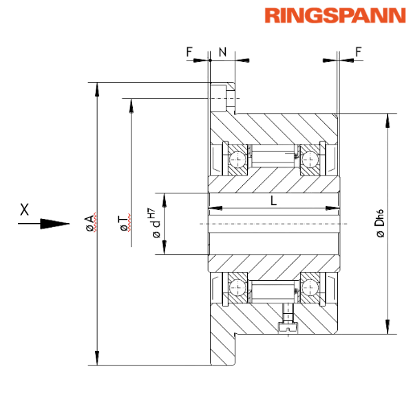 FBF 44 SF RINGSPANN