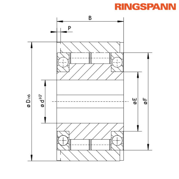 FNR 25 RINGSPANN