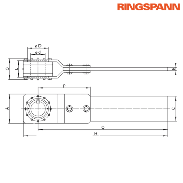 FRHD 900 RINGSPANN