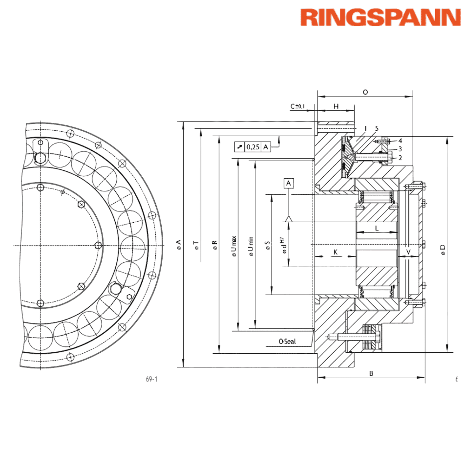 FXRW 290 - 96 LX RINGSPANN