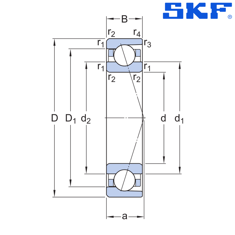 71828 CD/P4 SKF