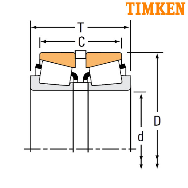 27690/27620 (K107581R/K107582R) TIMKEN