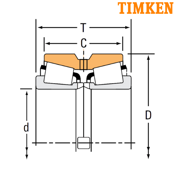 NA497SW/493D TIMKEN