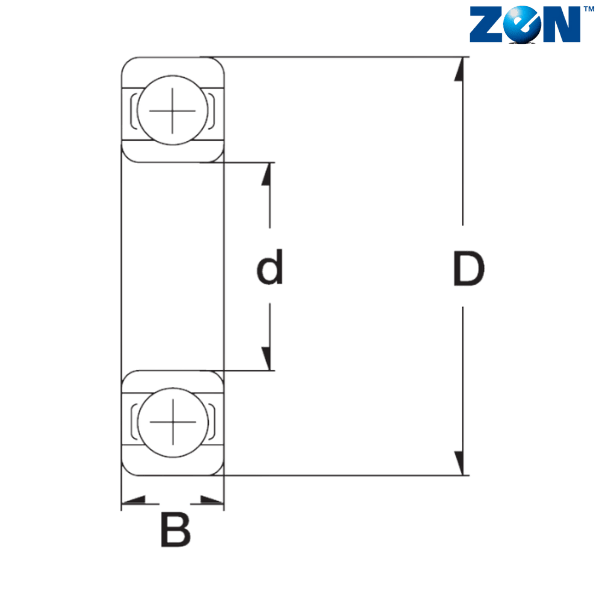 16019-2RS ZEN