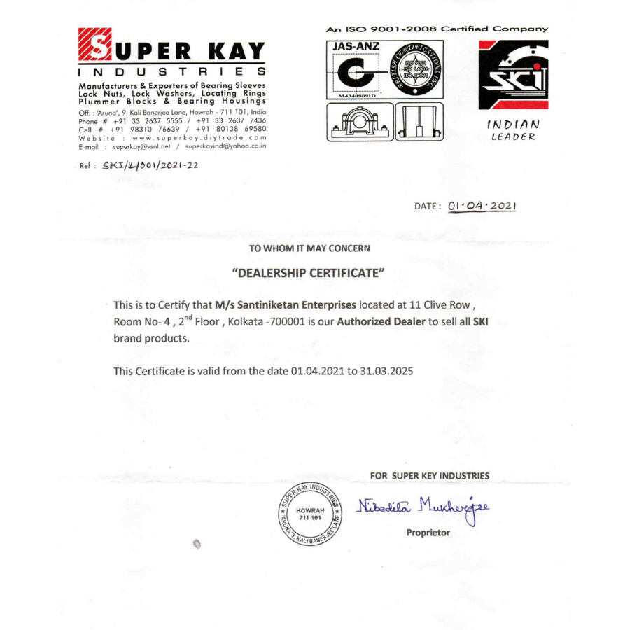 SKI H/HE 3028 Adapter Sleeves With Lock Nut And Lock Washer
