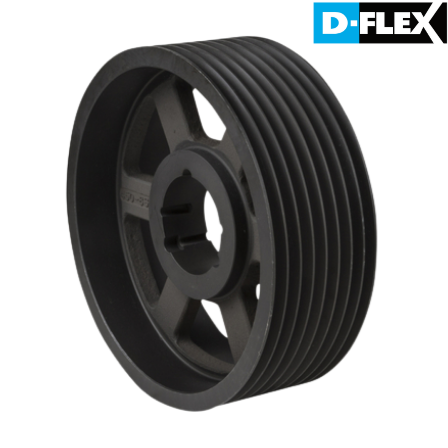 C/SPC Section 4545 8 Grooves Tapered Bush Pulley