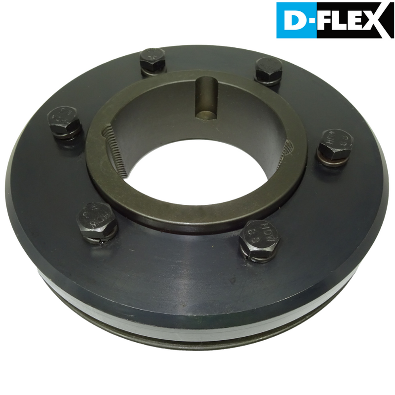 DFTC 160 F/H Flange Tapered Bush Type Tyre Coupling With Finish Bore