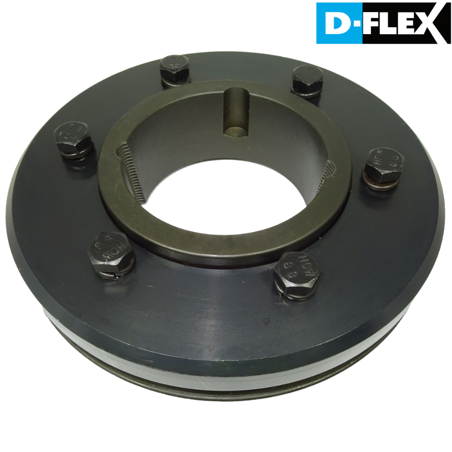 DFTC 45 F/H Flange Tapered Bush Type Tyre Coupling With Finish Bore