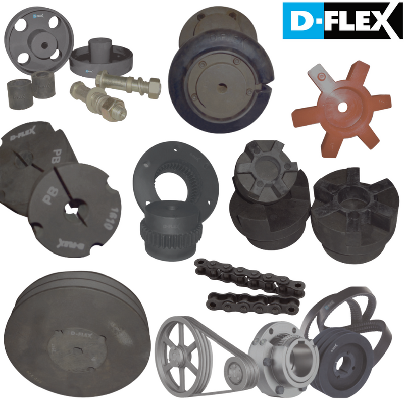 DFEC 900 Economical Pin-Bush Coupling Rubber Bush Set